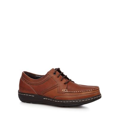 Hush Puppies Brown 'Vines Victory' apron shoes